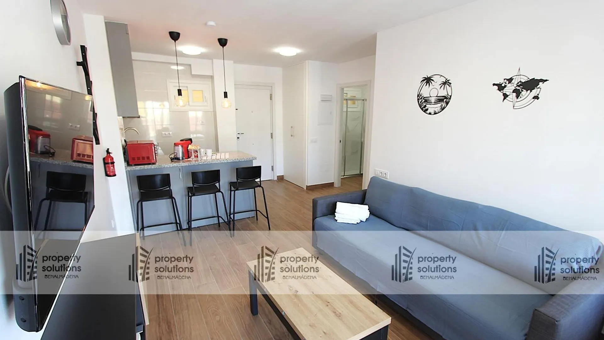 707 Hercules Apartamento - Vista Al Mar - Cerca De Tren, Restaurantes Y Tiendas ベナルマデナ スペイン